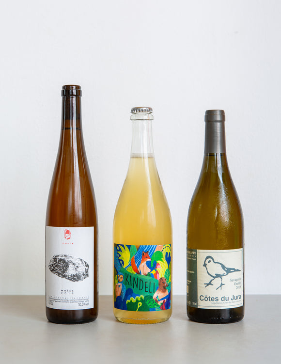 WHITE NATURAL WINE PACK / France, Germany, New Zealand / 3 Bottles